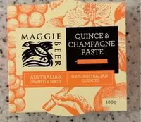 Mängden socker i Quince & Champagne paste