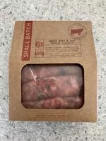 Mängden socker i Angus Beef & Ale Premium Sausages