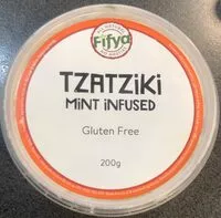 Mängden socker i Tzatziki mint infused