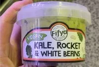 Mängden socker i Kale rocket and white bean