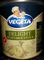 Mängden socker i Delight vegetable stock