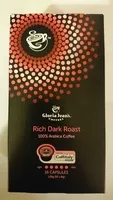 Mängden socker i Gloria Jeans Rich Dark Roast 16 Coffee Capsules