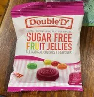 Mängden socker i sugar free fruit jellies