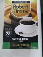 Mängden socker i Coffee bags
