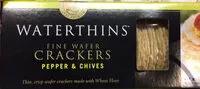 Mängden socker i Fine Wafer Crackers Pepper & Chives