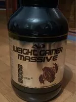 Mängden socker i Weight Gainer Massive