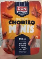 Mängden socker i Chorizo minis