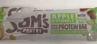 Mängden socker i Apple Crumble Protein bar