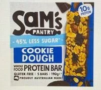 Mängden socker i Cookie Dough Low Sugar Protein Bars
