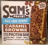 Mängden socker i Caramel Brownie Protein Bar