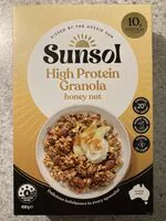 Mängden socker i High Protein Granola Honey Nut
