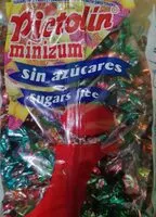 Mängden socker i Pictolin Minizum sin azúcares