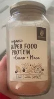 Mängden socker i Super food protein + cacao + maca