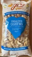 Mängden socker i Unsalted cashews