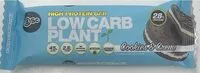 Mängden socker i high protein low carb plant bar cookies and creme