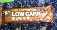 Mängden socker i High Protein Low Carb Bar Rich Milk Chocolate