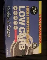 Mängden socker i Low Carb Cookies and Cream