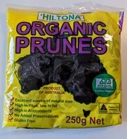 Mängden socker i Prunes