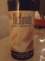 Mängden socker i Luxury Cream Waffers Vanilla Flavored Cream