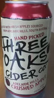 Socker och näringsämnen i Three oaks cider co