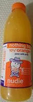Mängden socker i Nudie Orange W / Pulp 1L