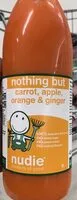 Mängden socker i Nothing but carrot, apple, orange & ginger