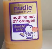 Mängden socker i nothing but oranges double pulp