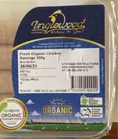 Mängden socker i Organic chicken sausage