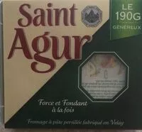 Mängden socker i Saint agur le 190g GENEREUX