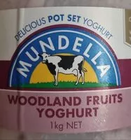 Mängden socker i Mandela woodland fruits Yoghurt