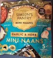 Mängden socker i Mini naans