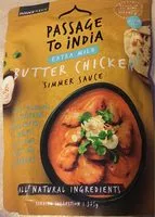Mängden socker i Butter Chicken Simmer Dauce