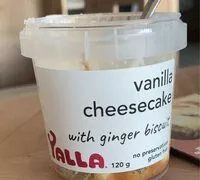 Mängden socker i Vanilla cheesecake