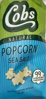 Mängden socker i Cobs Natural Popcorn Sea Salt