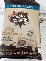 Mängden socker i Mini Rice Cakes Pure Dark Chocolate