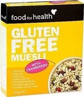 Mängden socker i Gluten Free Apple & Cranberry Muesli