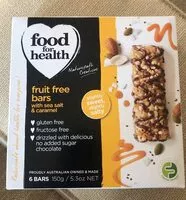 Mängden socker i Fruit free bars