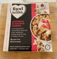 Mängden socker i Cranberry and coconut clusters