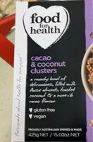 Mängden socker i Cacao and coconut clusters