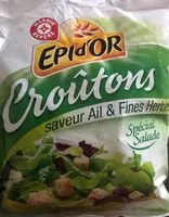 Mängden socker i Croutons ail & fines herbes
