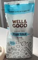 Mängden socker i Gluten Free Plain Flower Blend