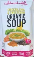 Mängden socker i Chicken,Chia & sweetcorn soup