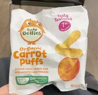 Mängden socker i Organic carrot puffs