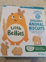Mängden socker i Organic animal biscuit