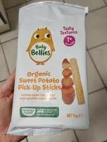 Mängden socker i Organic sweet potato pick-up sticks