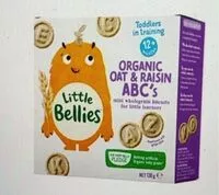 Mängden socker i Oats and raisin ABC