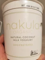 Mängden socker i Natural coconut milk yogurt