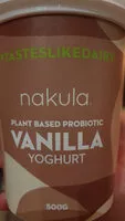 Mängden socker i Plant Based Probiotics Vanilla Yoghurt