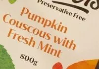 Mängden socker i Pumpkin couscous with fresh mint