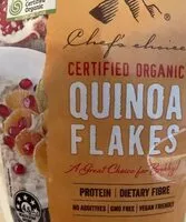 Mängden socker i Organic quinoa flakes
